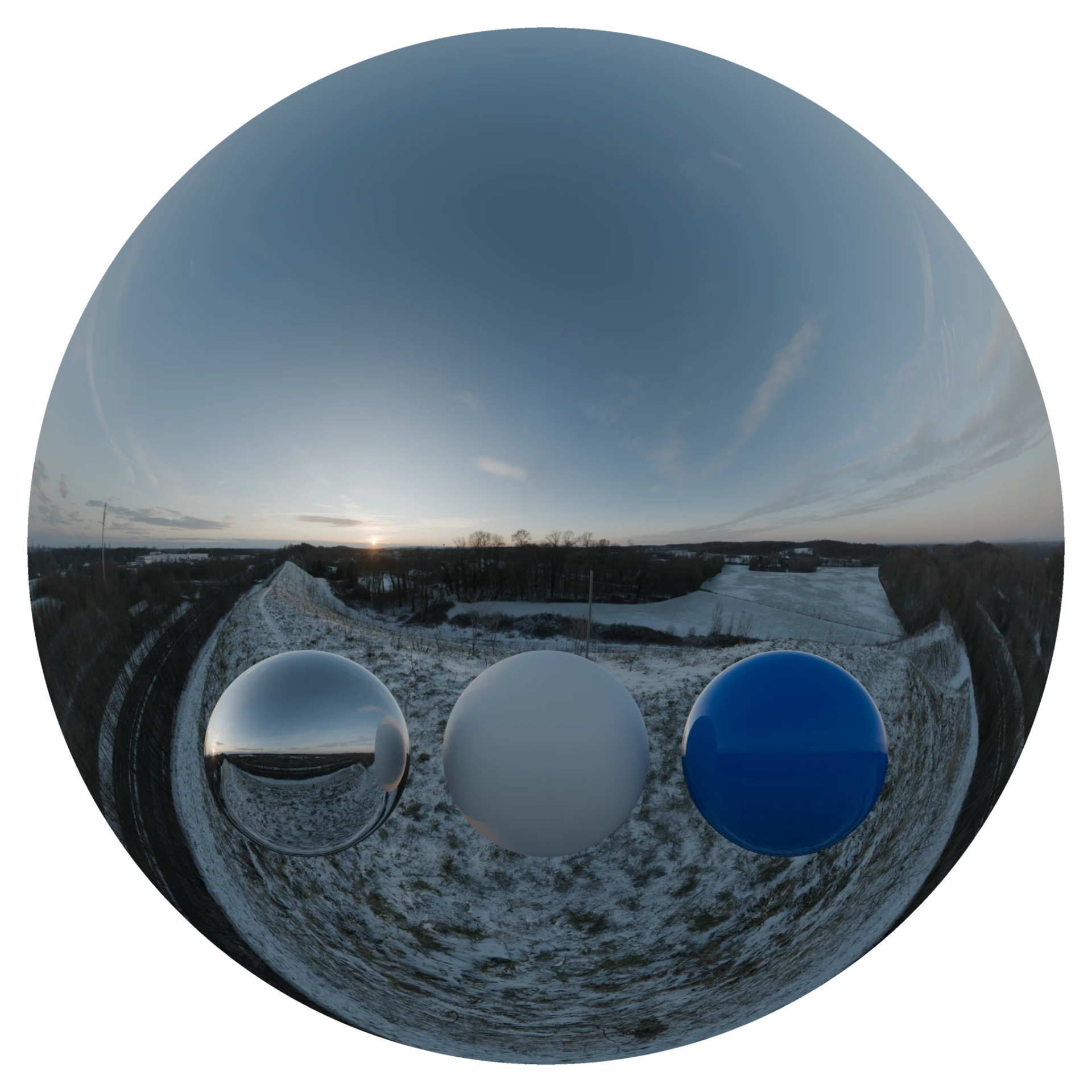 Evening Sky HDRI 042 A