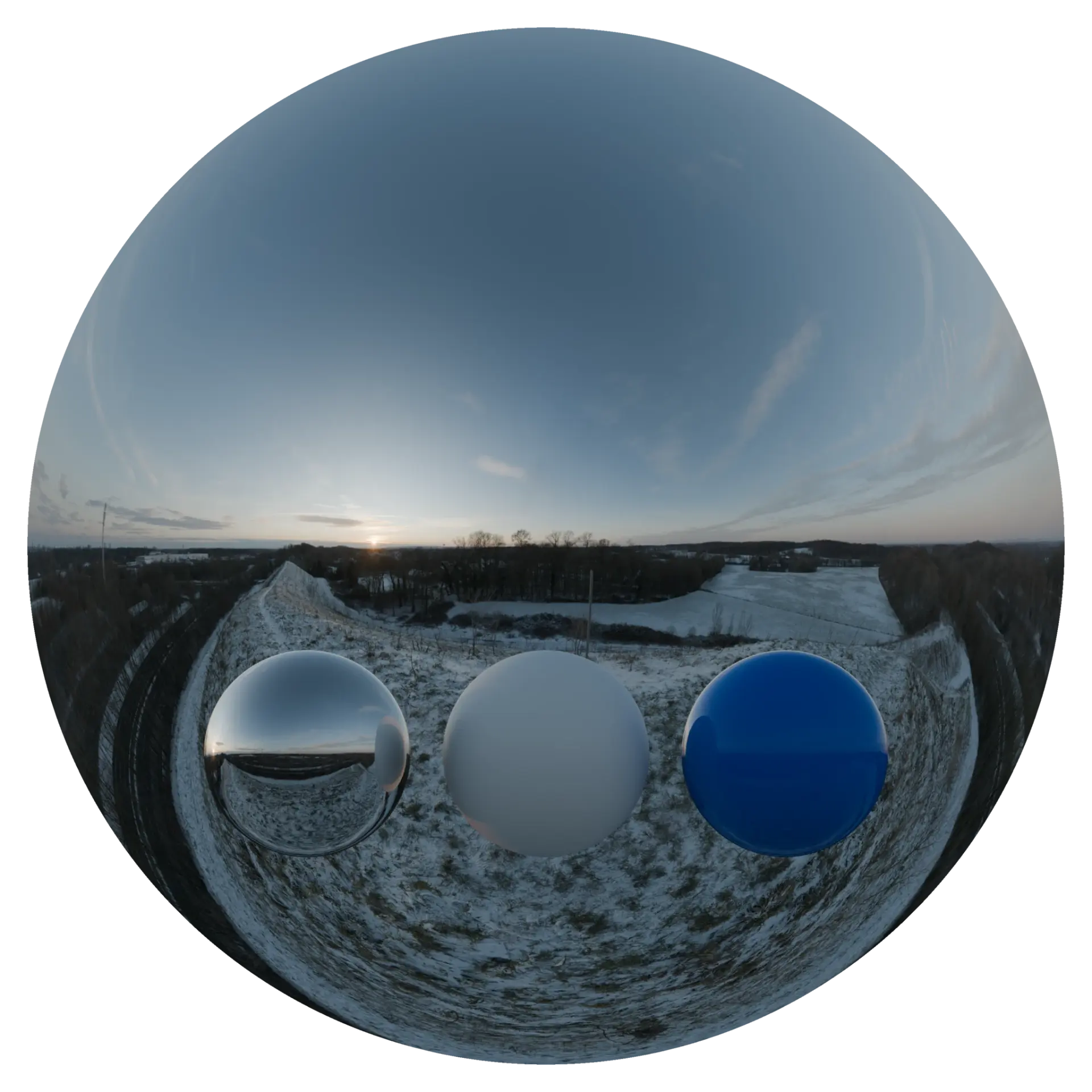 Evening Sky HDRI 042 A