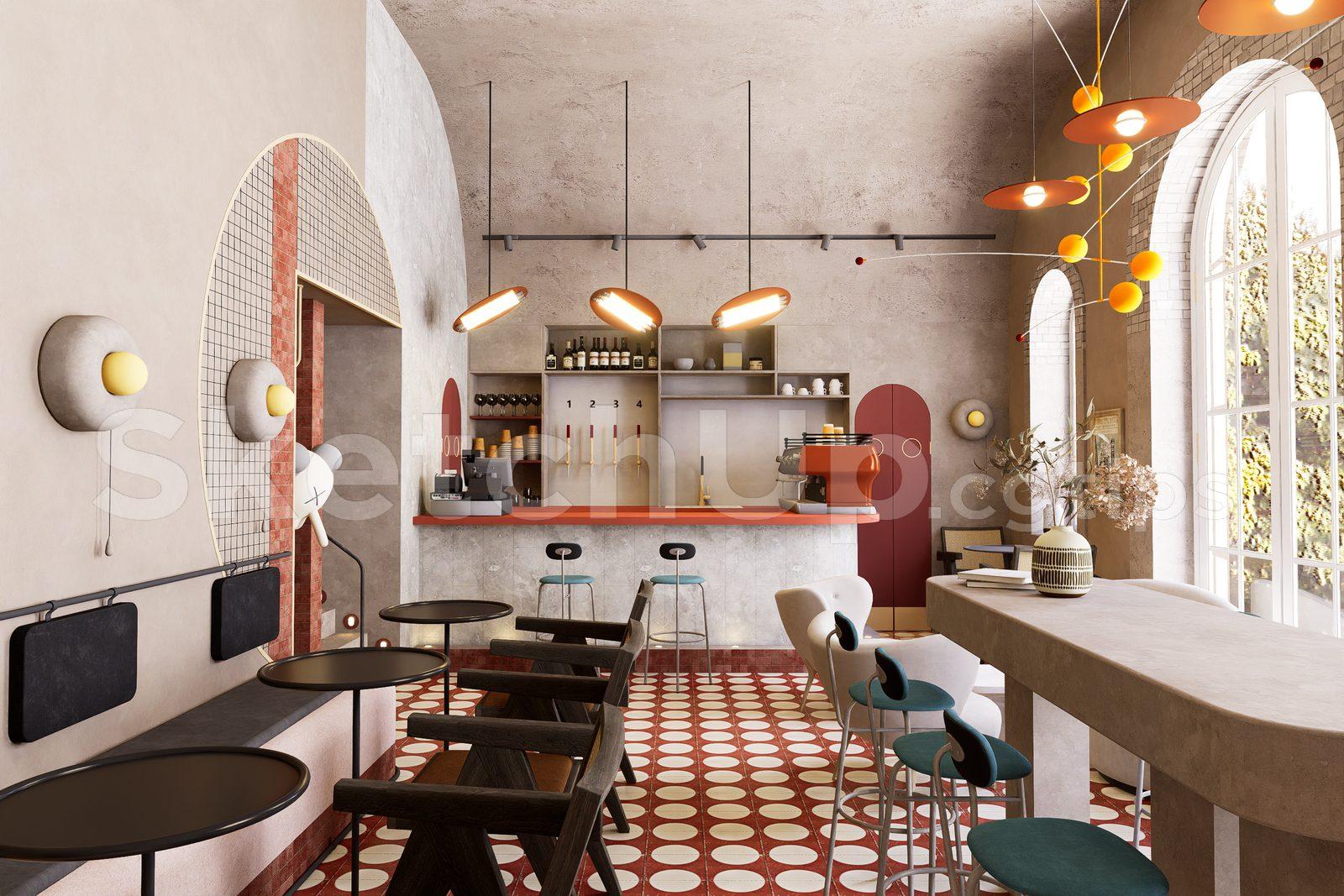 Coffee Room Interior