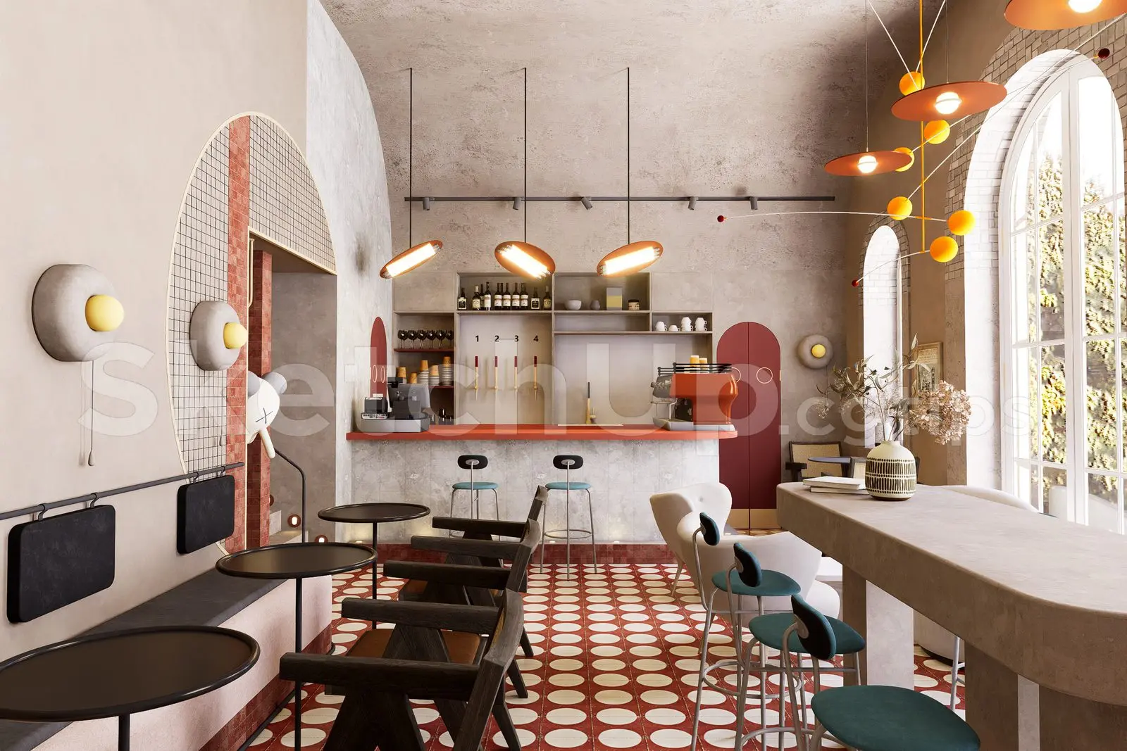 Coffee Room Interior