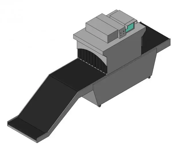 Xray Machine luggage