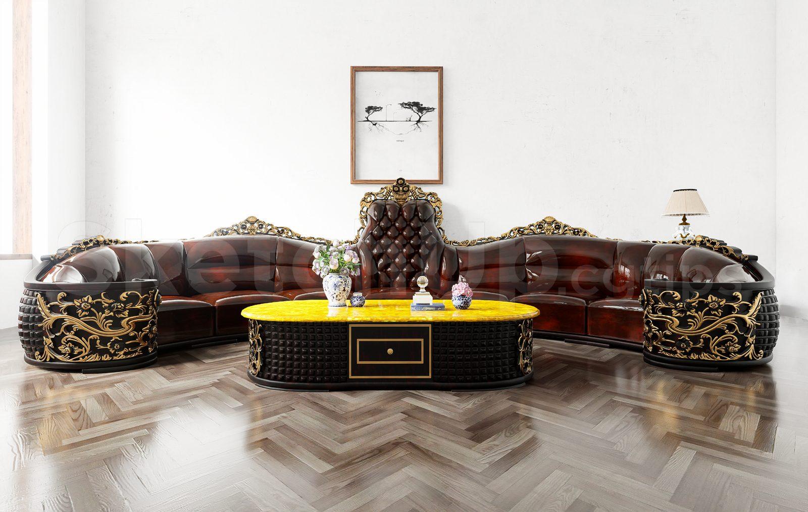 Neoclassical Sofa