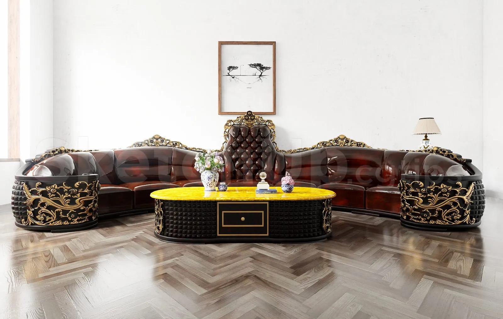 Neoclassical Sofa