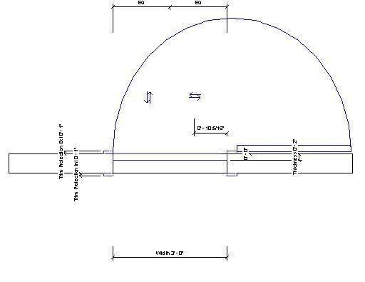 180-Degree Swing Door