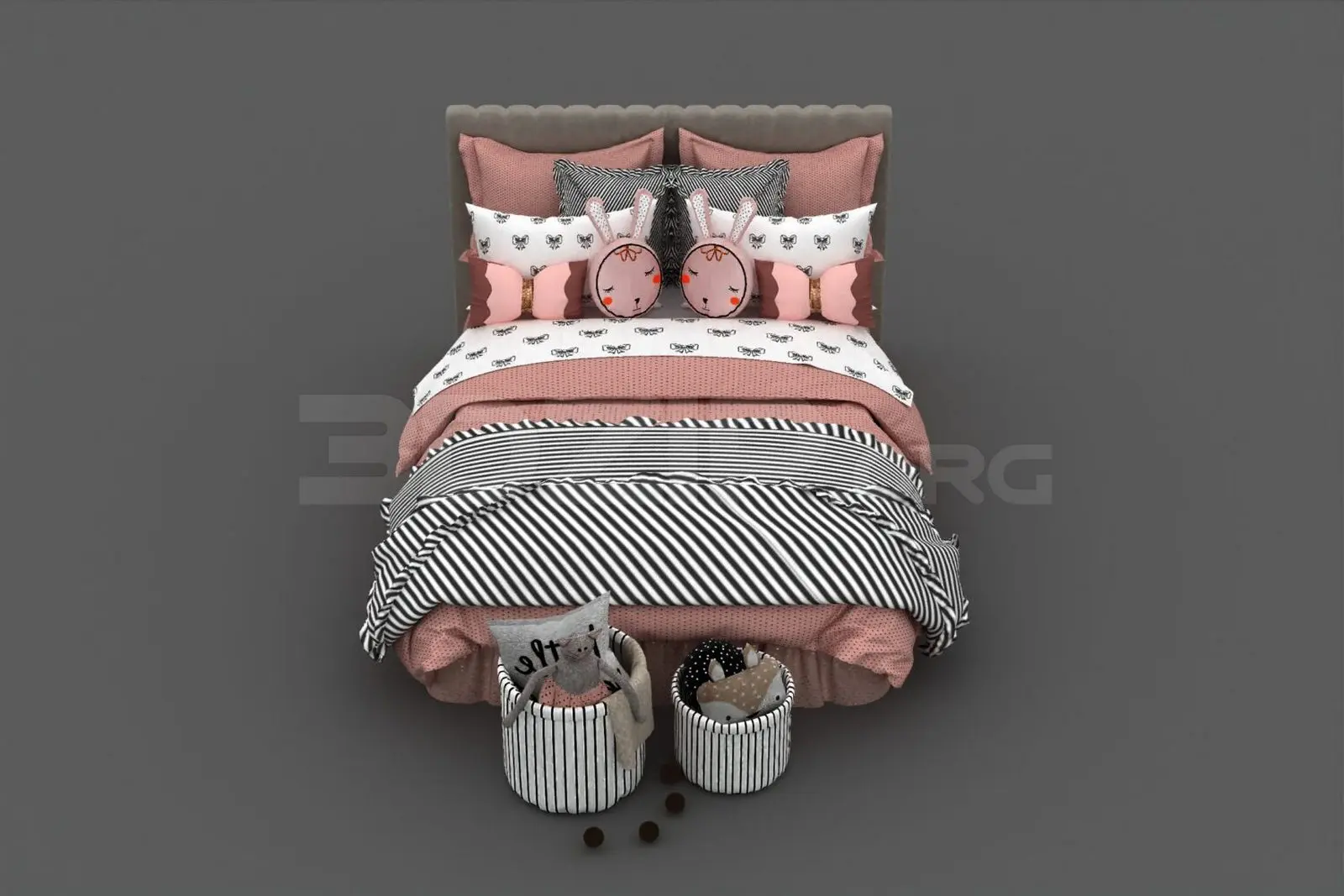 Child Bed — preview 1, by Se Arc (3dzip)