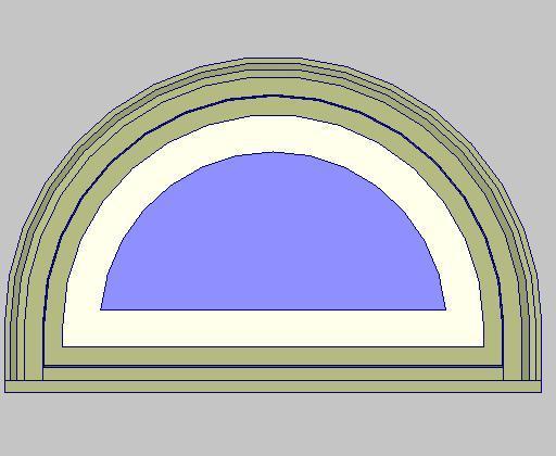 Kolbe Ultra Series 1-Wide Outswing Entrance Half-Circle Sash Set Units