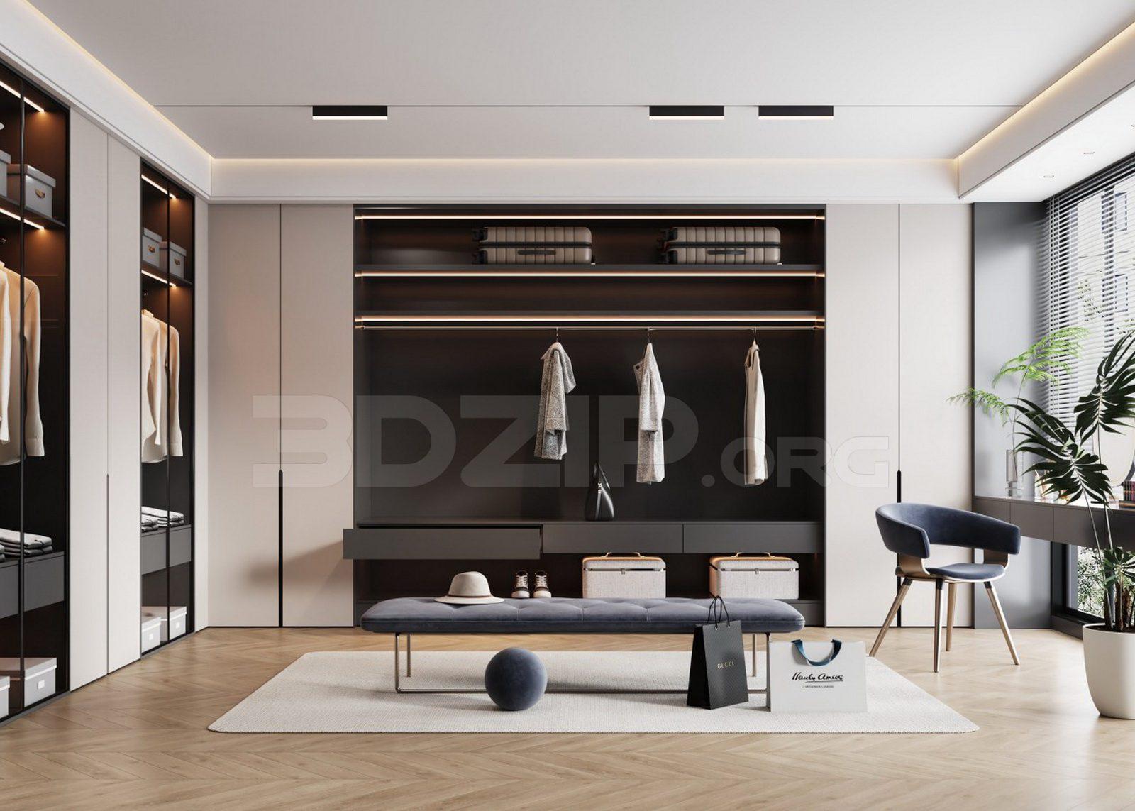 Dressing room — preview 1 (3dzip)