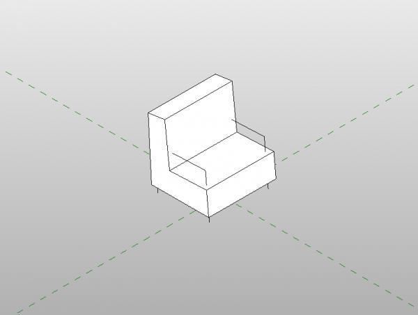 18 Simple Armchair 3D
