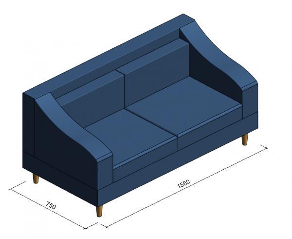 Sofa 3 Seater Small