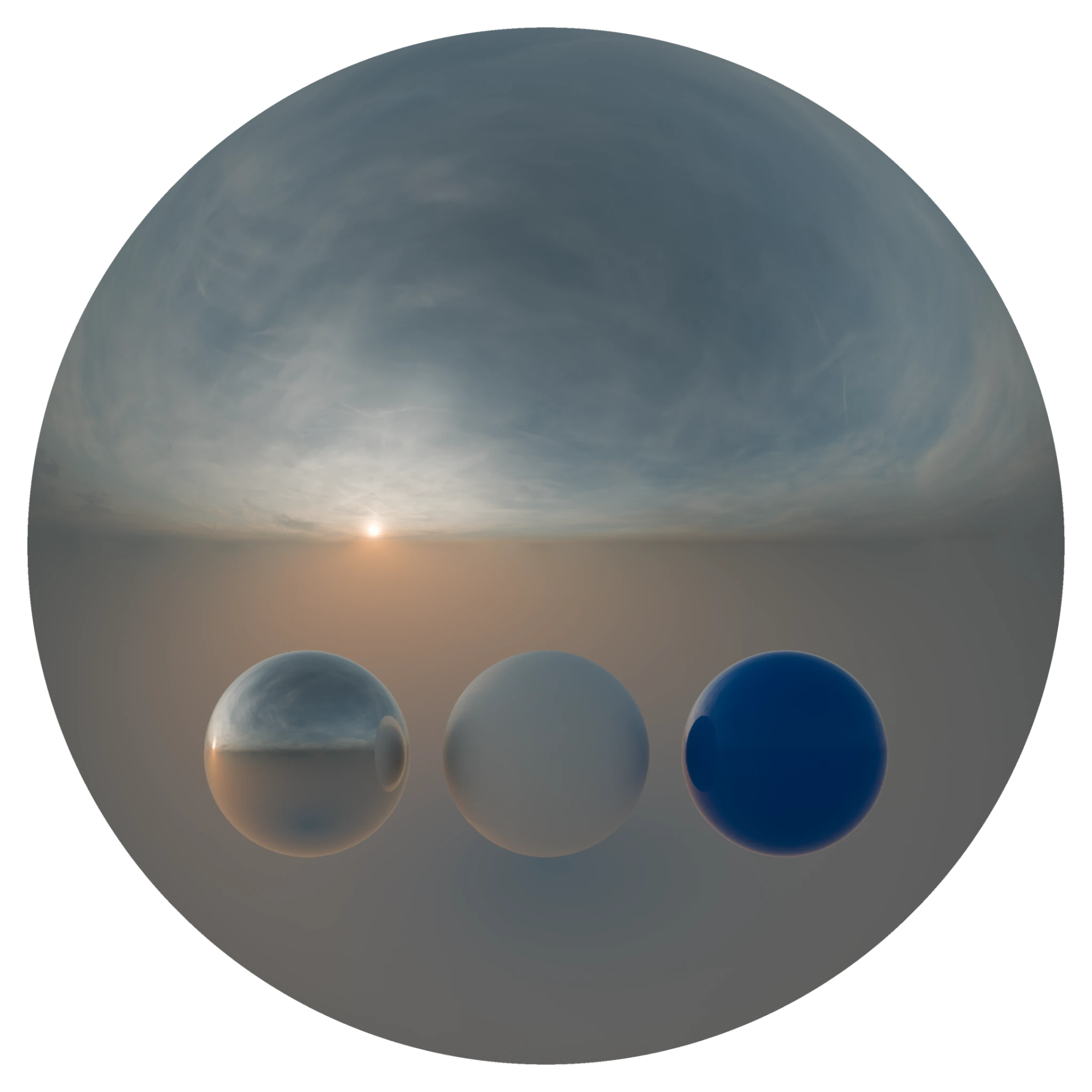 Evening Sky HDRI 011 B