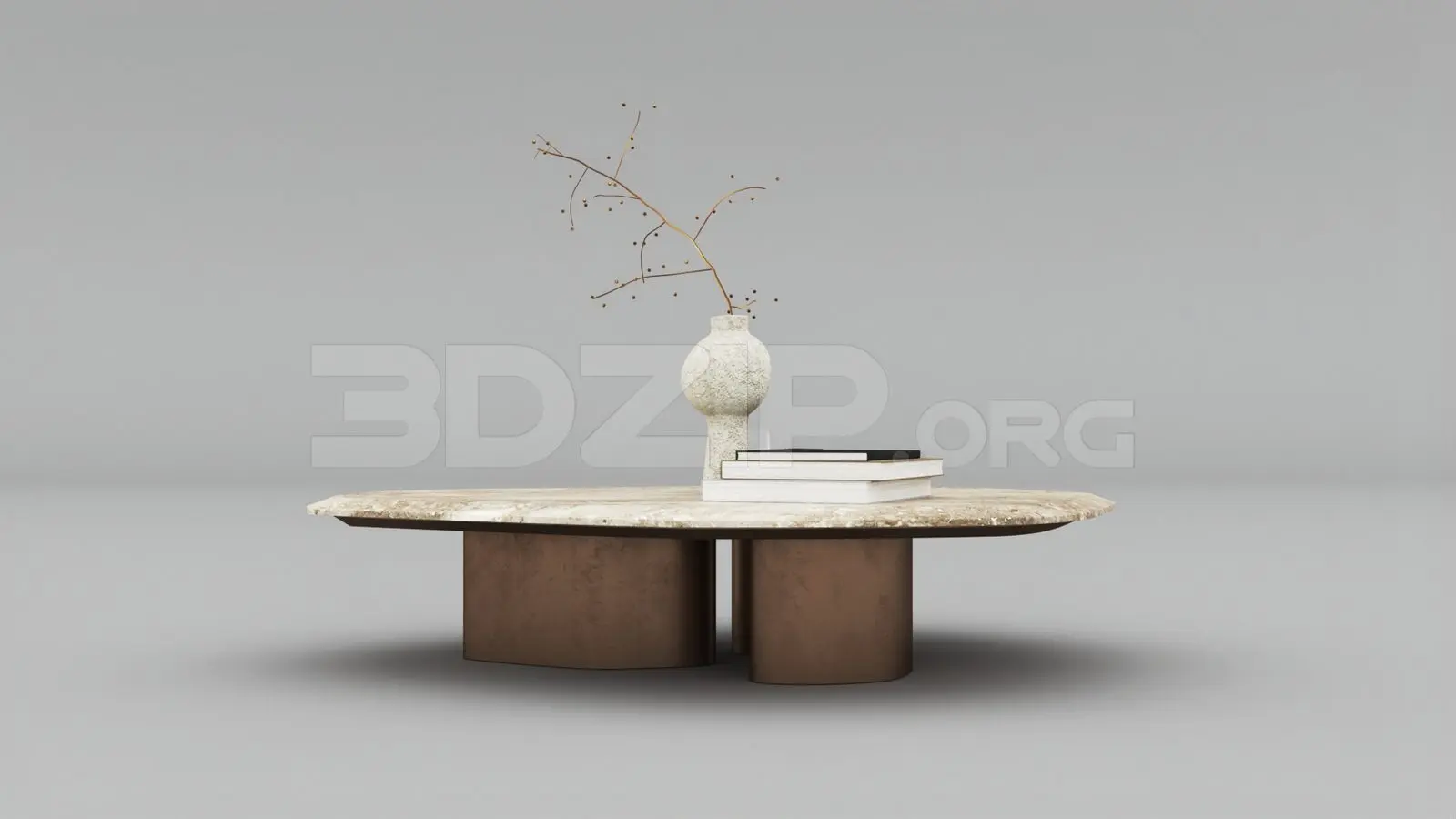 Tea Table — preview 1 (3dzip, CC0)