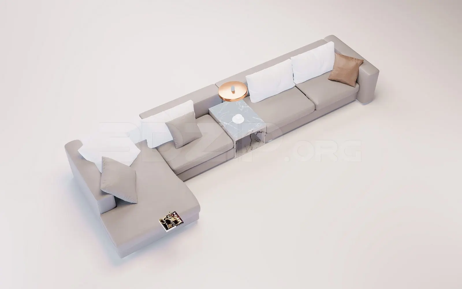 Sofa 3D Model for Interior Projects