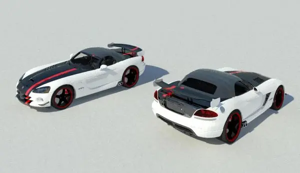 ACR - Dodge Viper Convertible - Car Automobile Vehicle