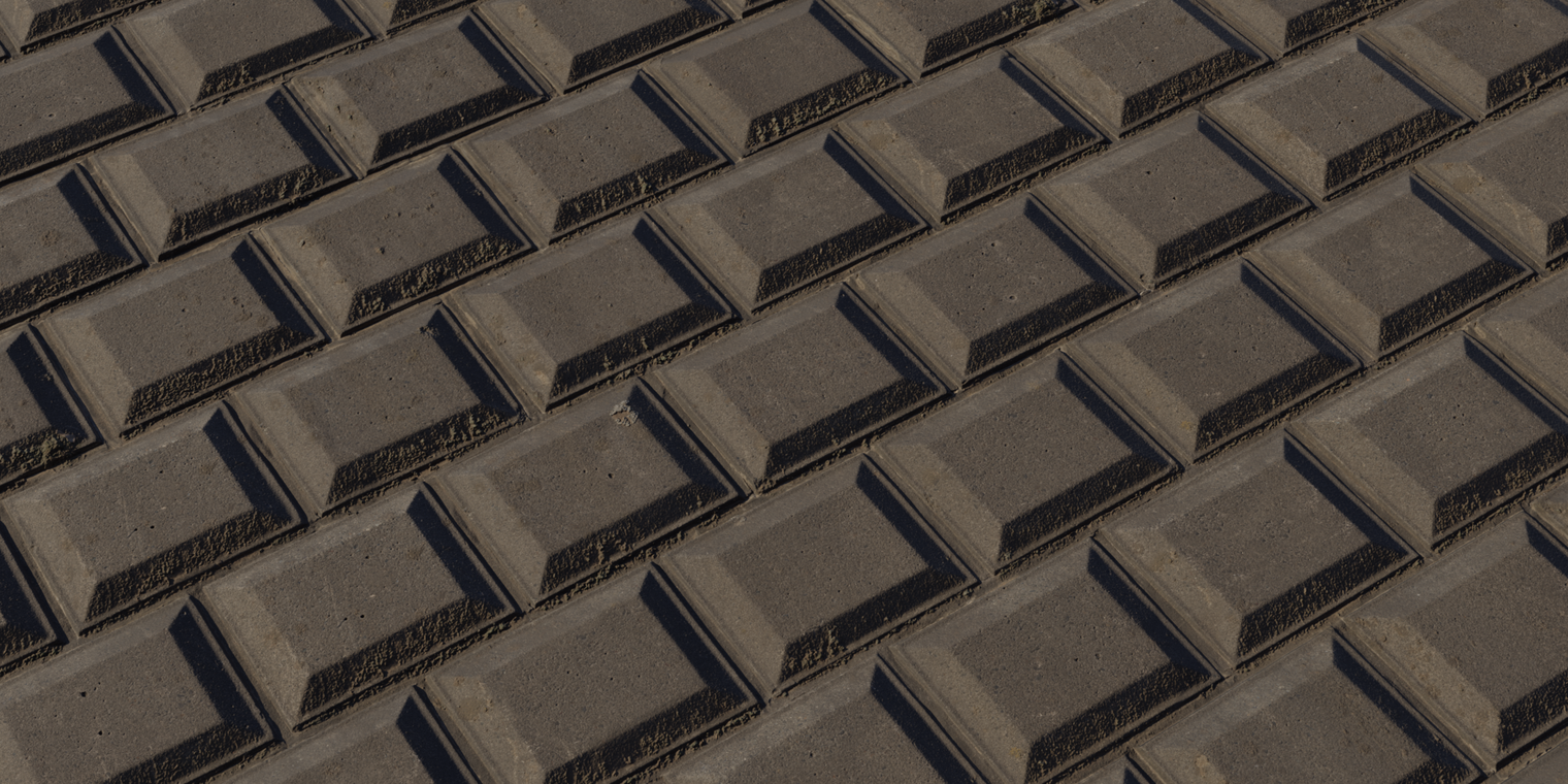 Concrete Block Wall 3