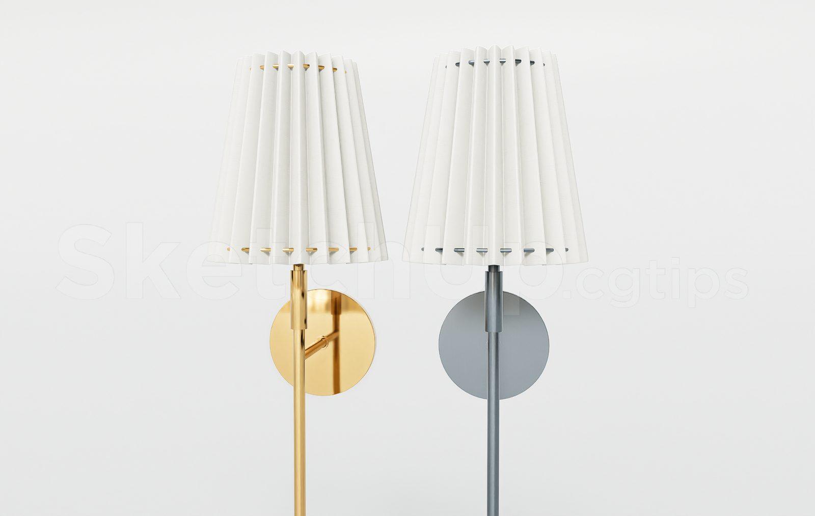 Wall Light — preview 1 (cgtips)