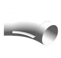 Dryer-Ell 45 Degree LT45 — preview 1, by In-O-Vate Dryer Products (RevitCity, CC0)