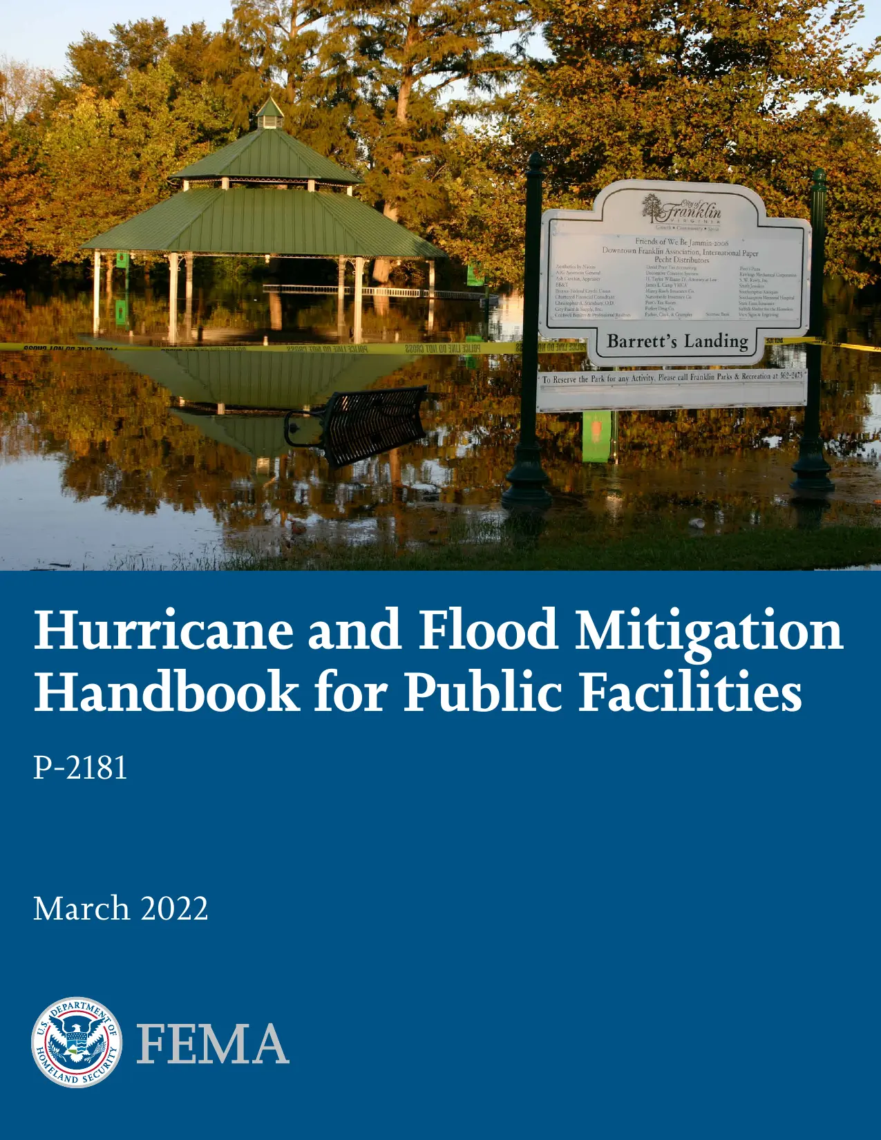 FEMA P-2181: Hurricane and Flood Mitigation Handbook for Public Facilities — preview 1