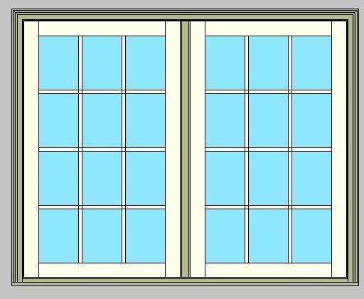 Kolbe Ultra Series Push-out Awning Picture 2-Wide Units