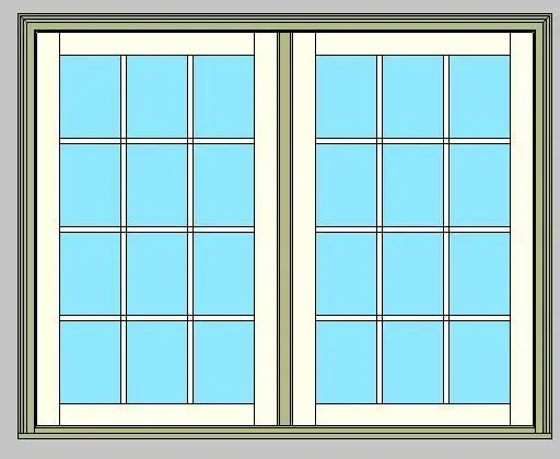 Kolbe Ultra Series Push-out Awning Picture 2-Wide Units