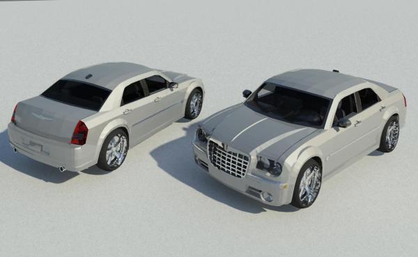 Chrysler 300C - Car Automobile Vehicle