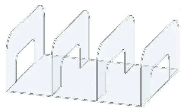 Organizador para Livros e Bolsas - Paramount