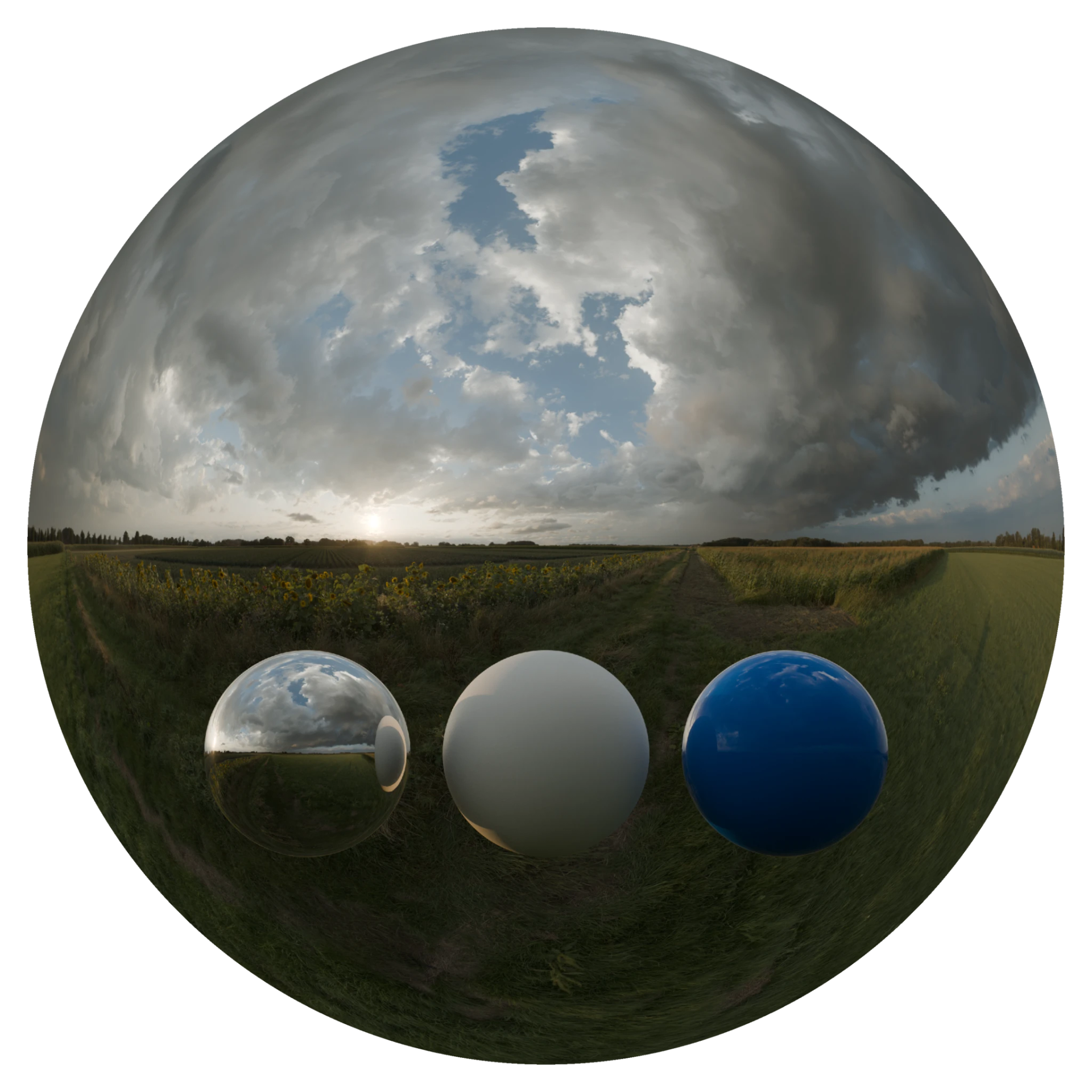 Evening Sky HDRI 032 A