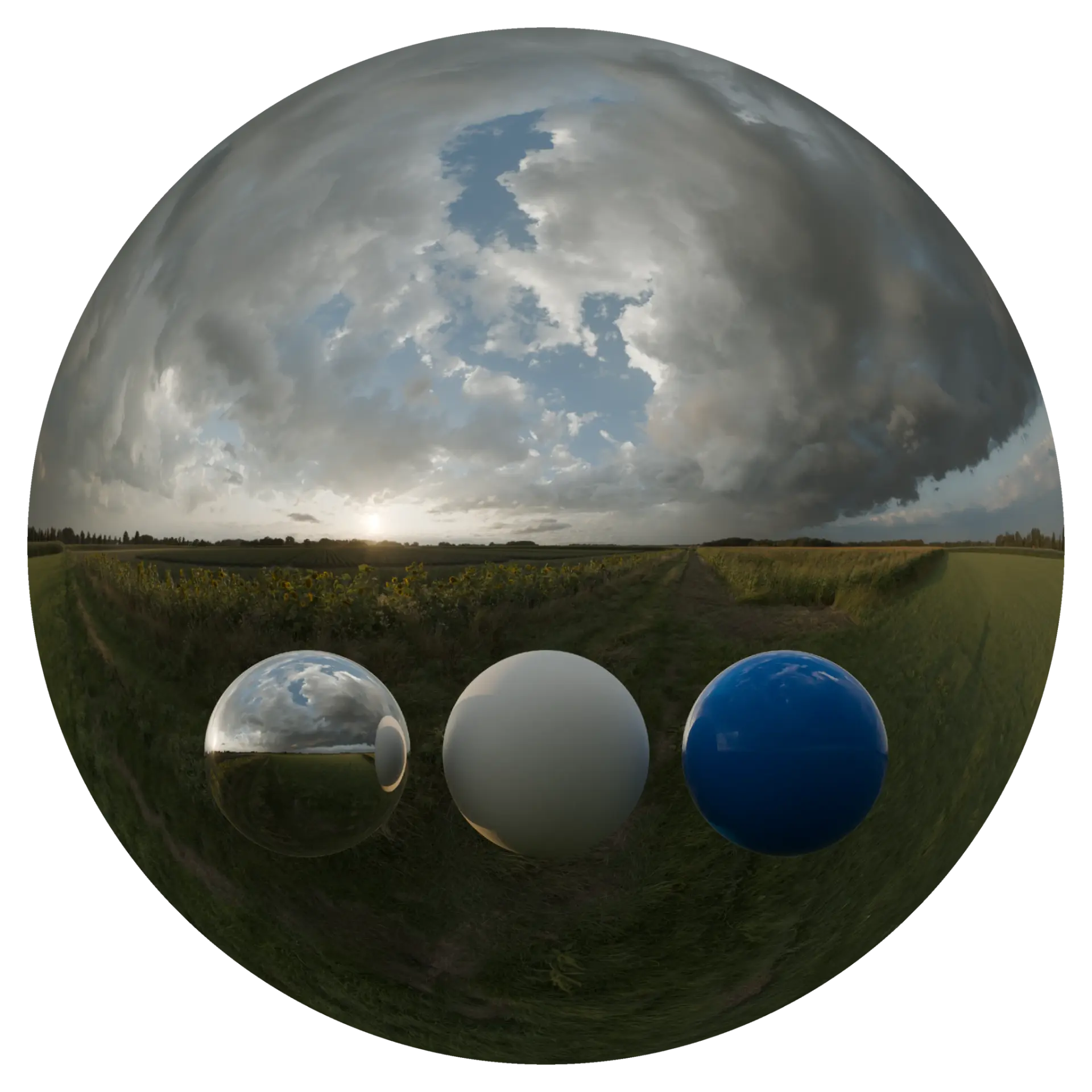 Evening Sky HDRI 032 A