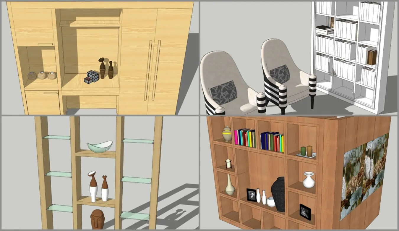 Bookshelf — preview 1 (cgtips)