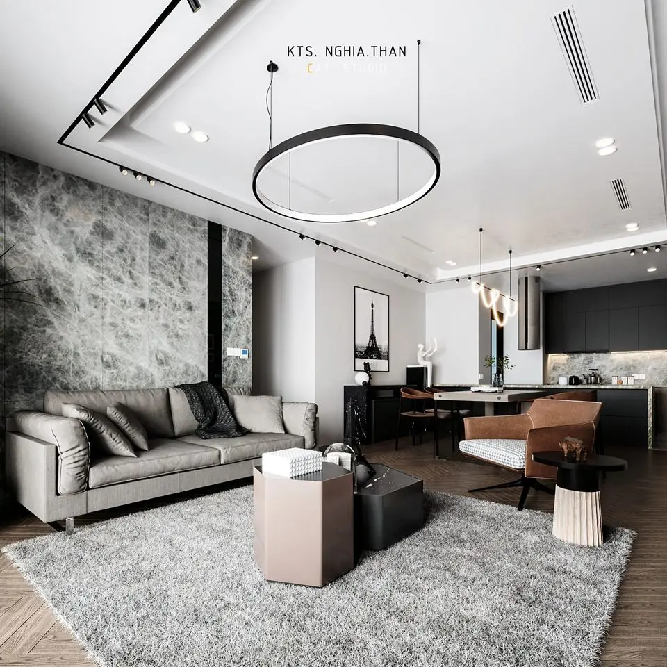Interior Living- Kitchenroom Scene