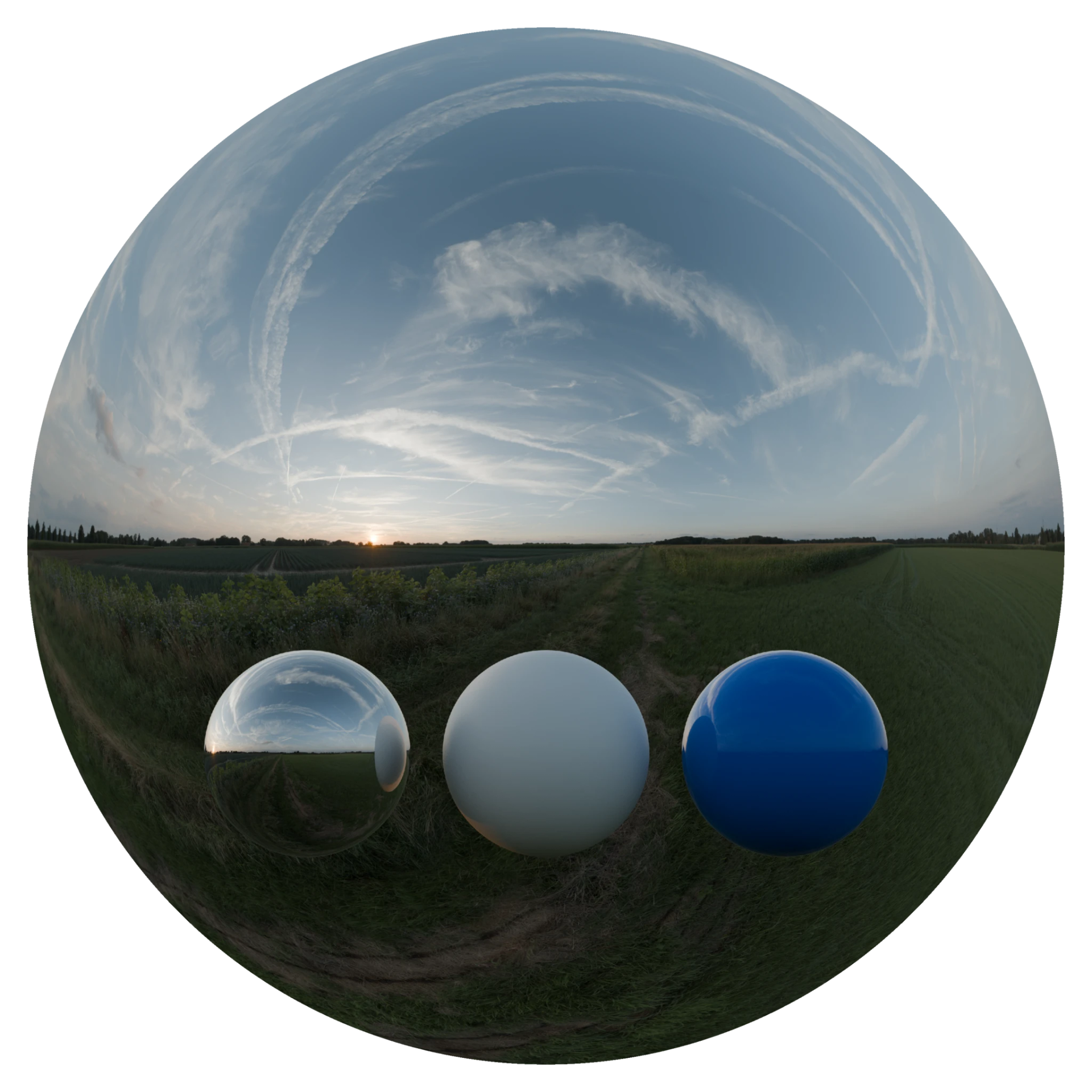 Evening Sky HDRI 034 A