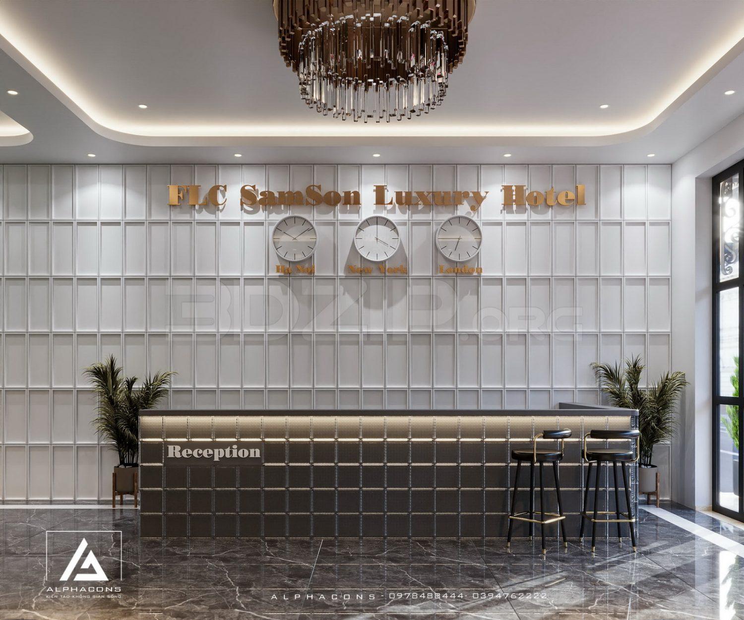 FLC Hotel Restaurant and Reception Interior
