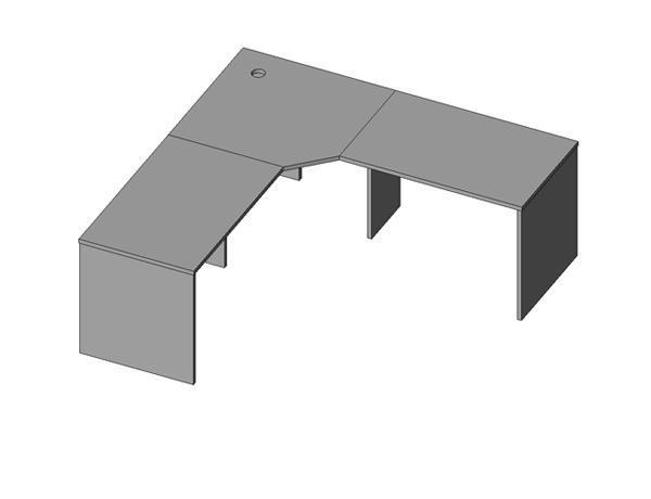 Eurway Corner Desk