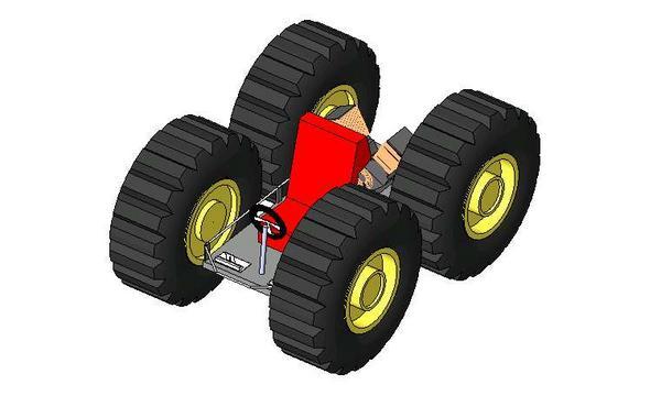 Big Wheel Car