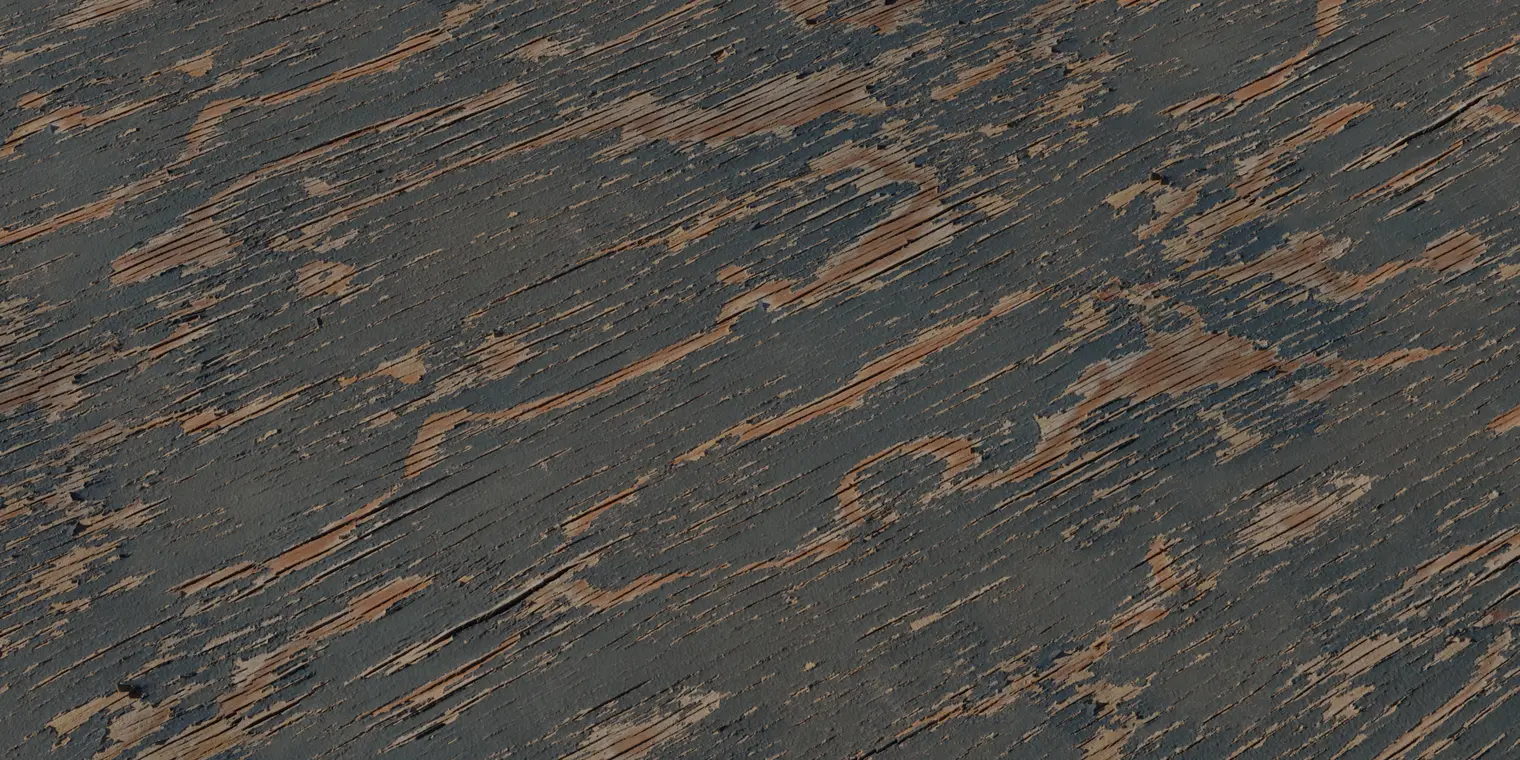 Wood Peeling Paint Weathered — preview 1, by Dimitrios Savva, Rob Tuytel (Poly Haven, CC0)