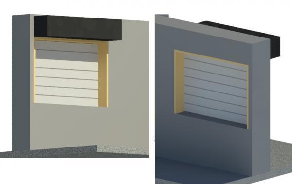 Garage Door opening- roller door