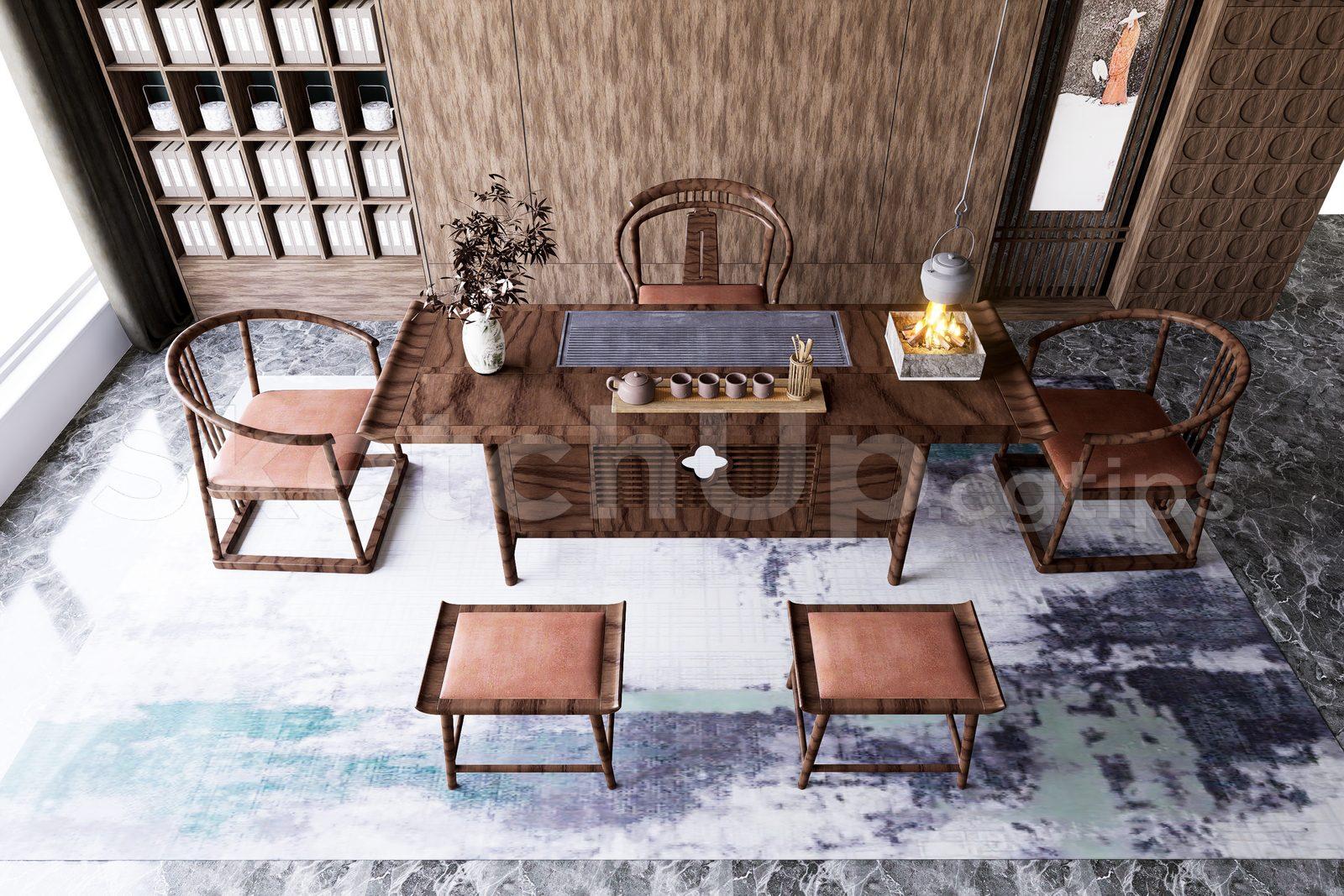 Tea Room Interior