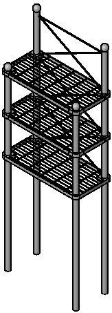 Metal Space Saver Shelves