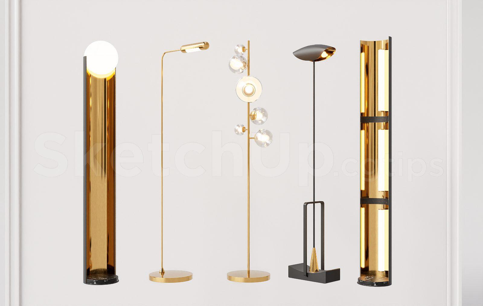 Floor Lamp Model Download for Interior Projects