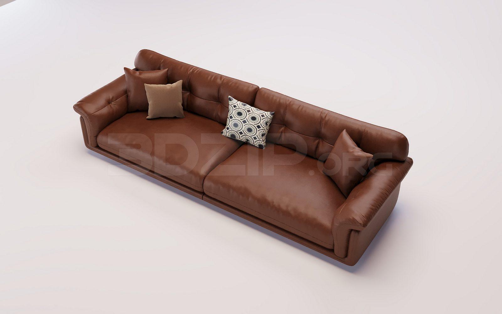 Sofa 3D Model for Interior Projects