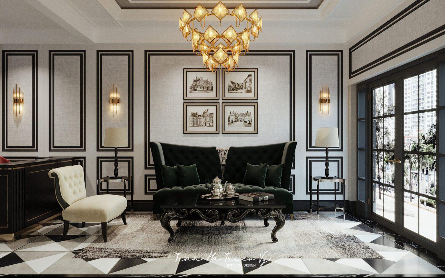 Living Room – Kitchen Interior