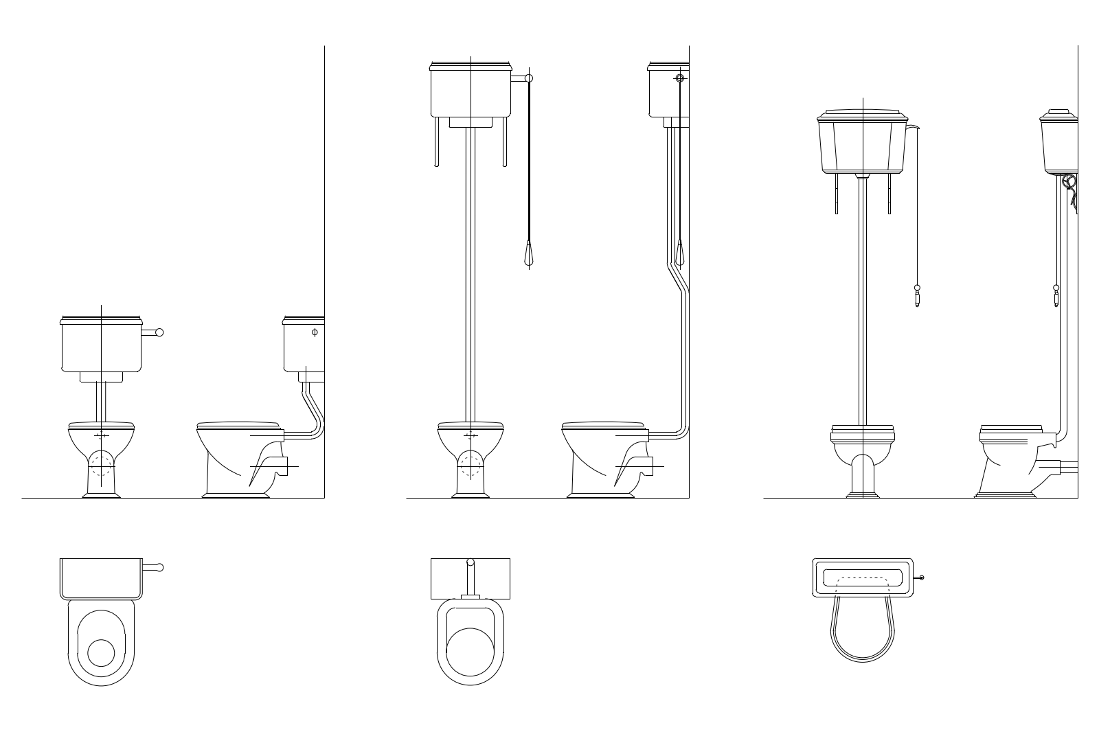 High Tank Toilet