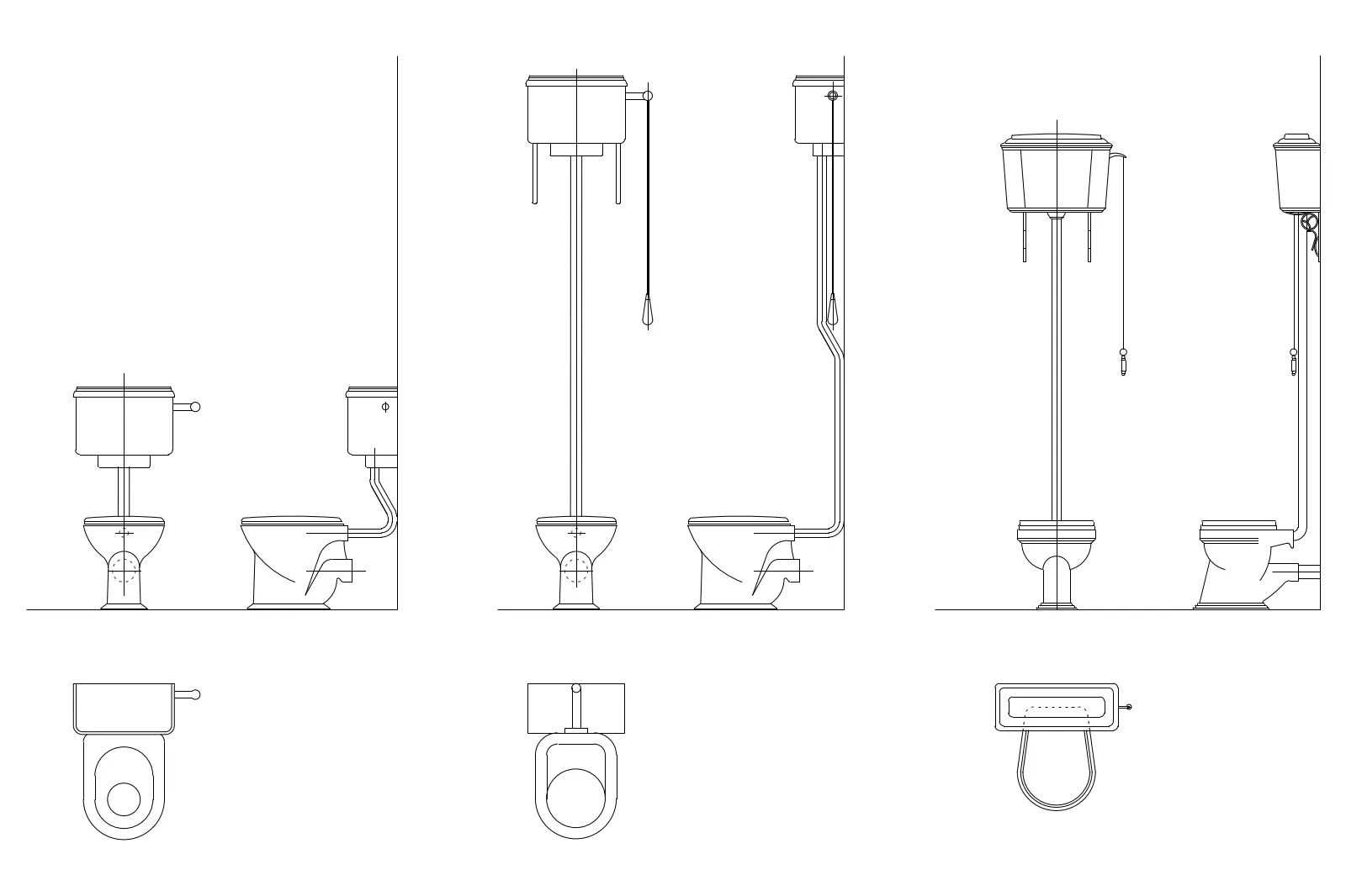 High Tank Toilet