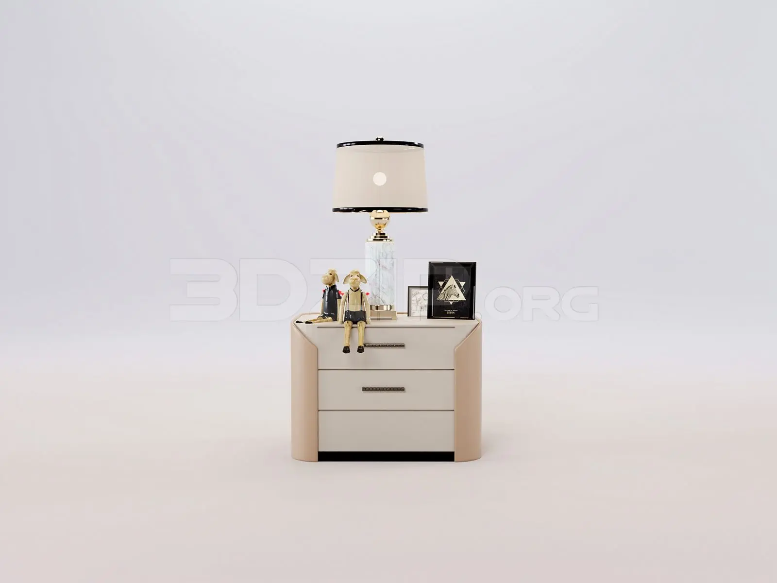 Bedside Table — preview 1 (3dzip)