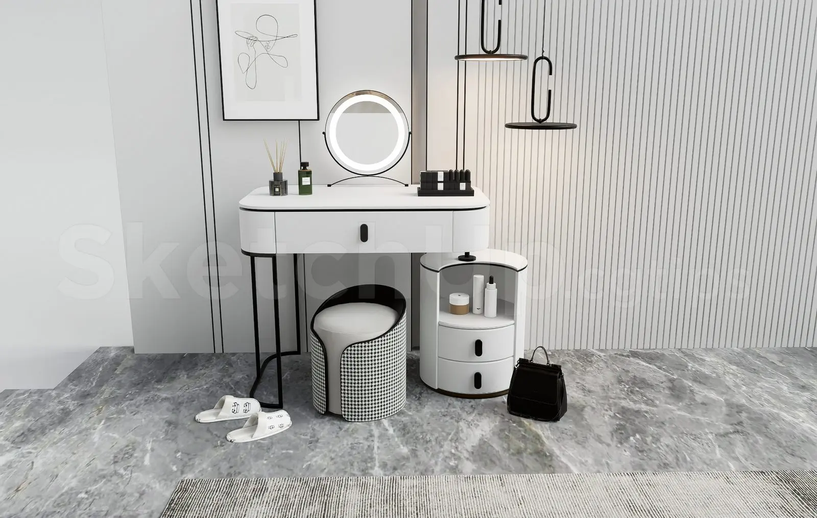 Makeup Table — preview 1 (cgtips)