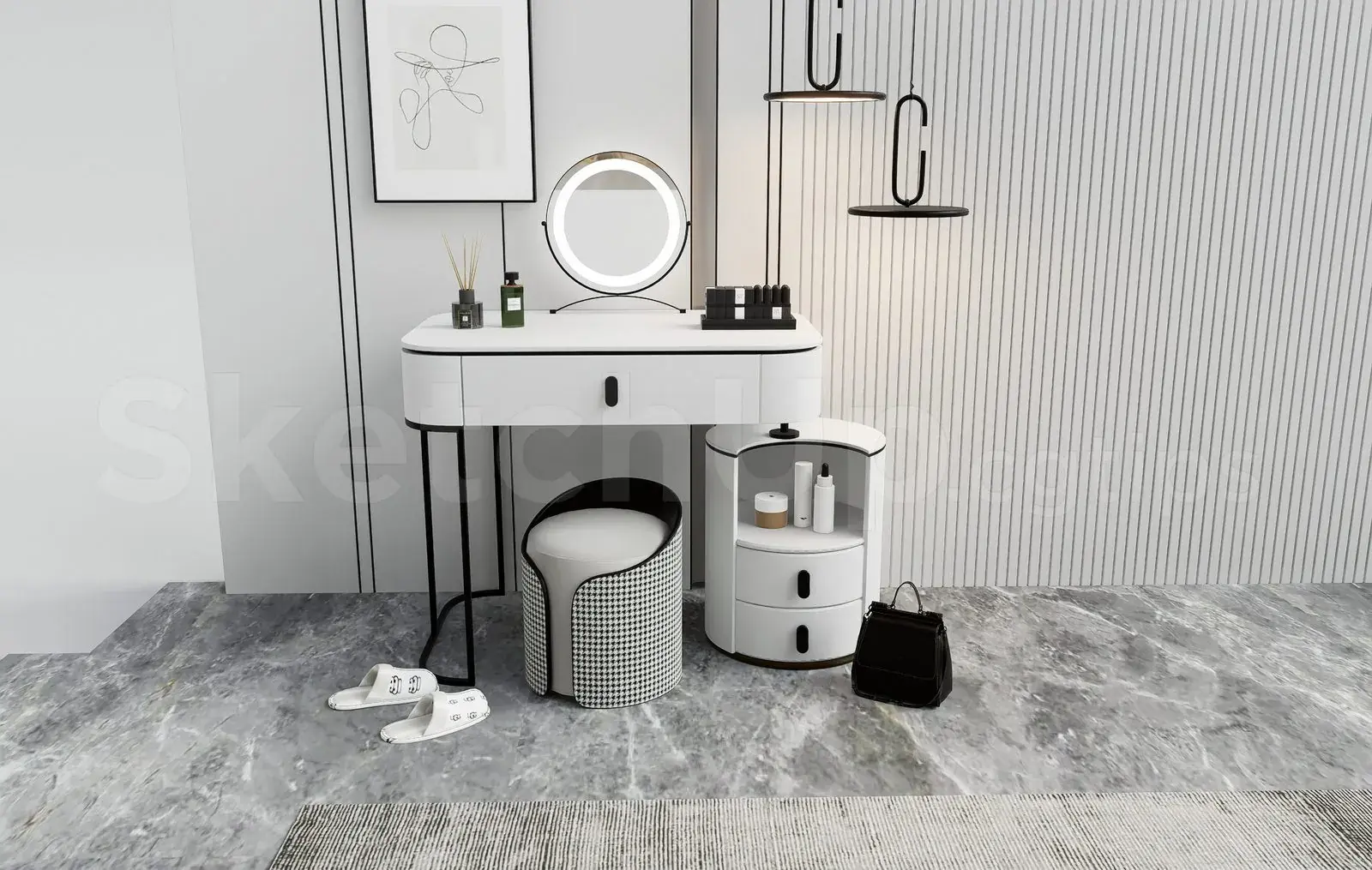 Makeup Table