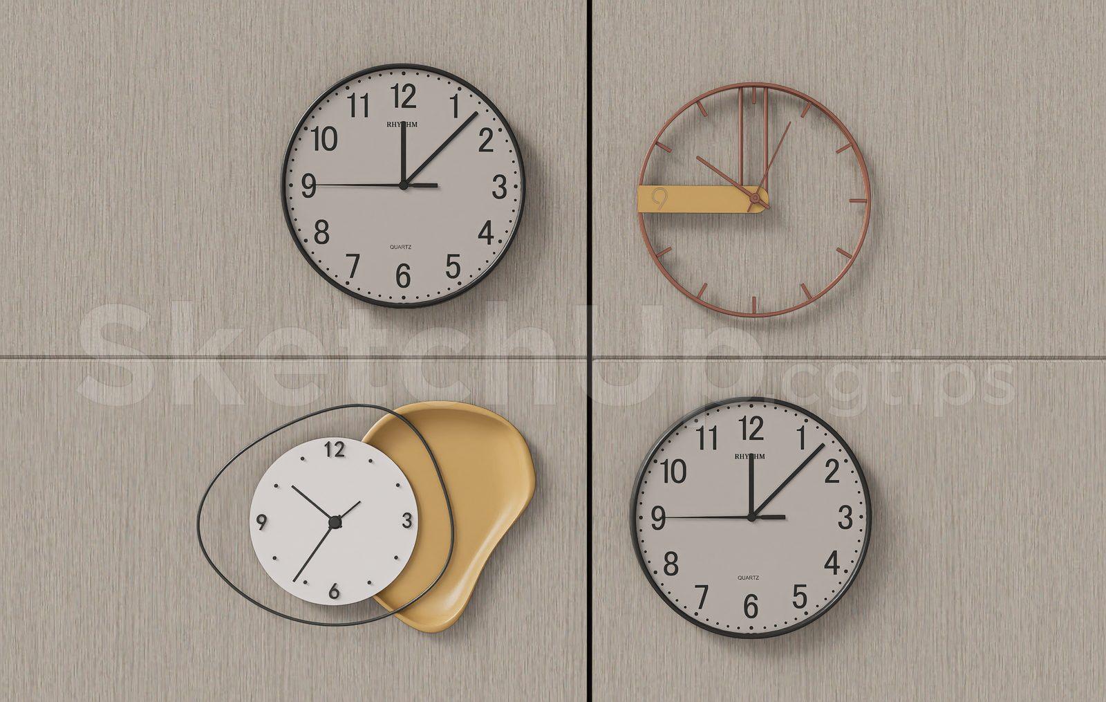 Modern Minimalist Wall Clock