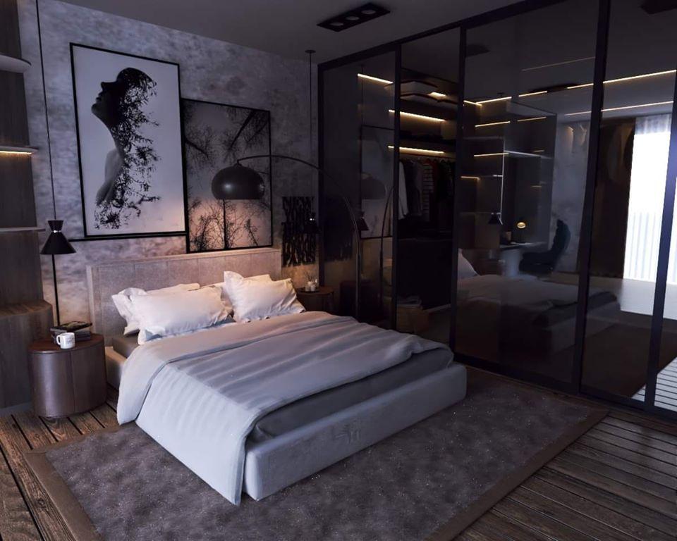 Interior Bedroom Scene
