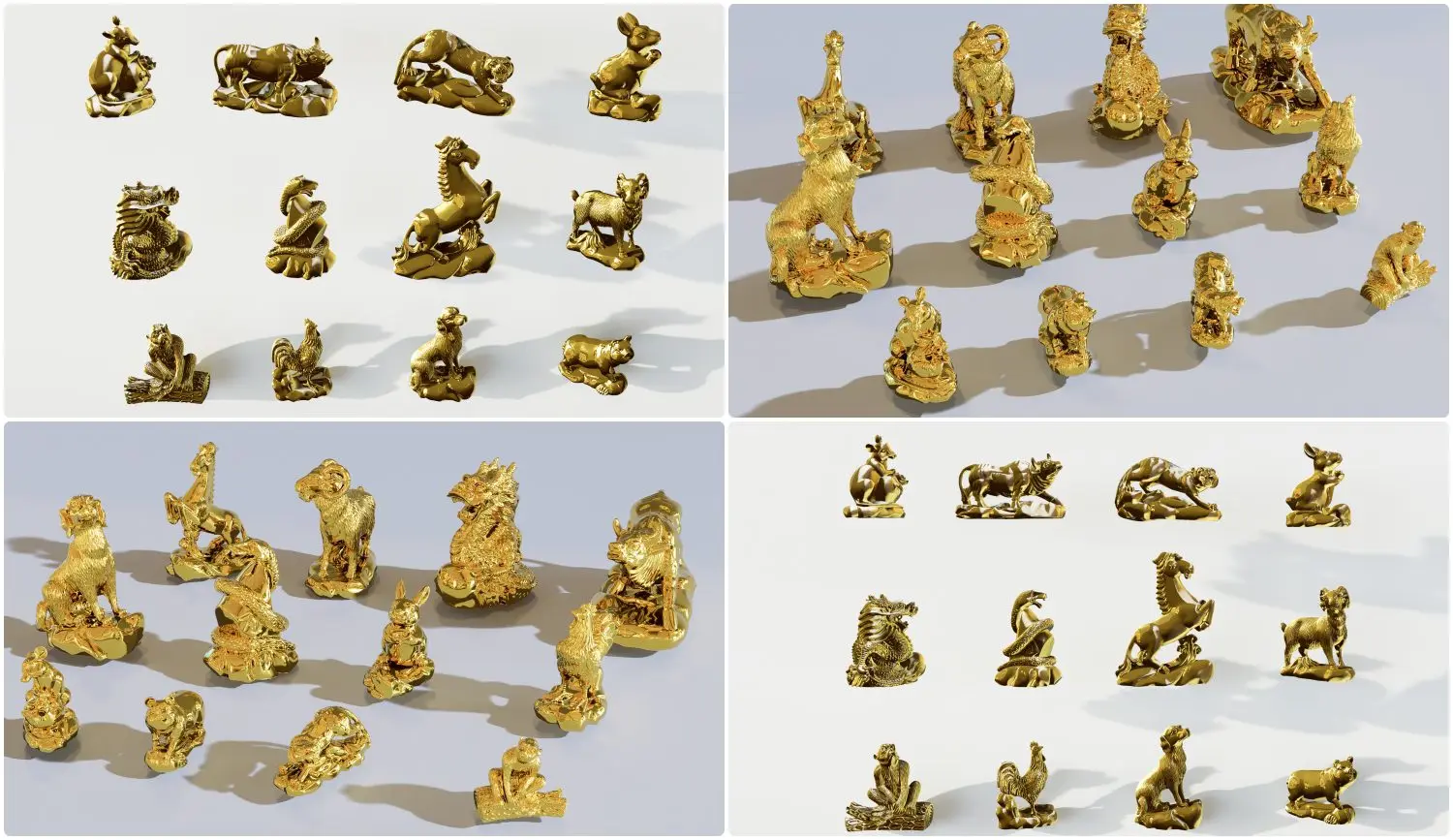 12 Chinese Zodiacs
