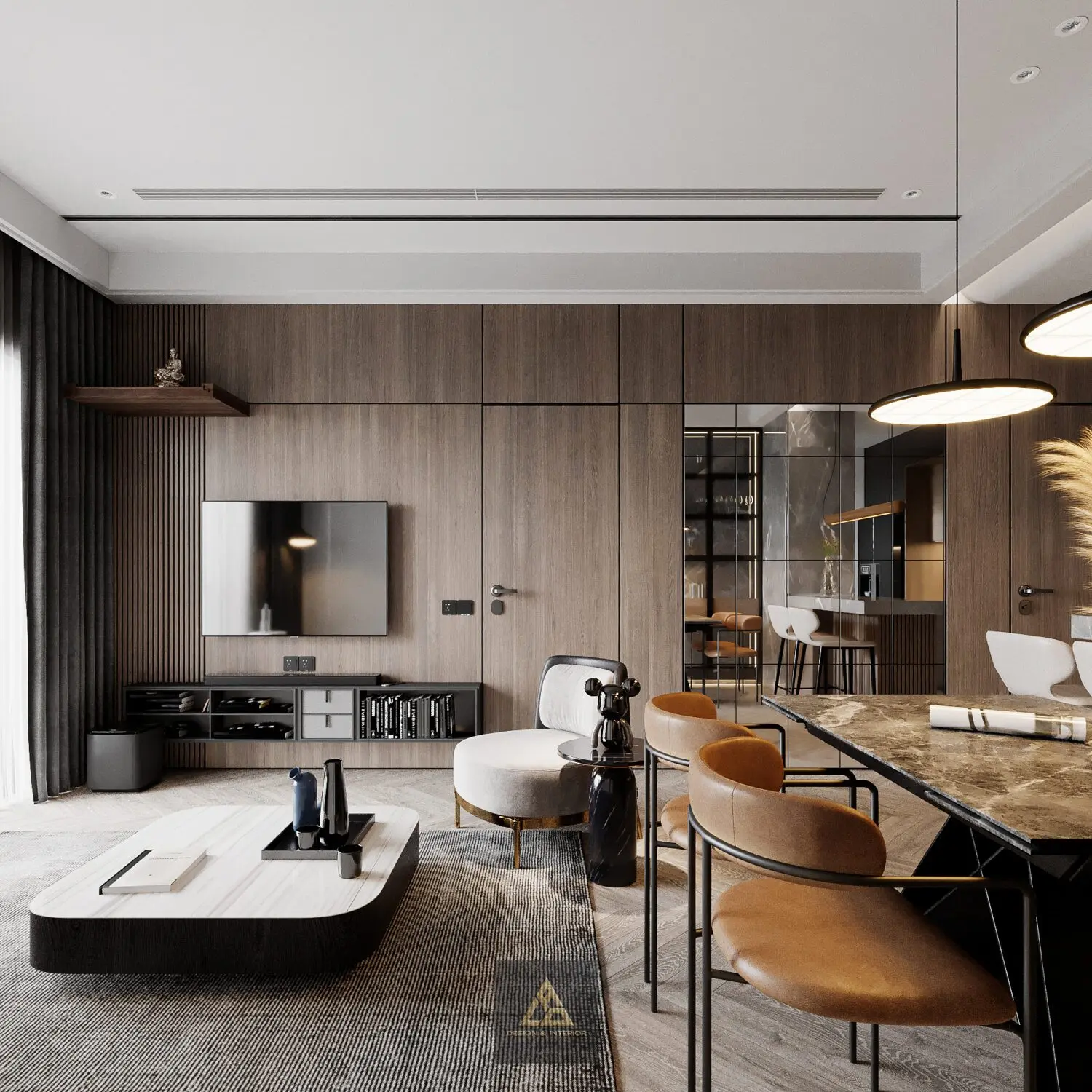 Interior Scene Model Livingroom