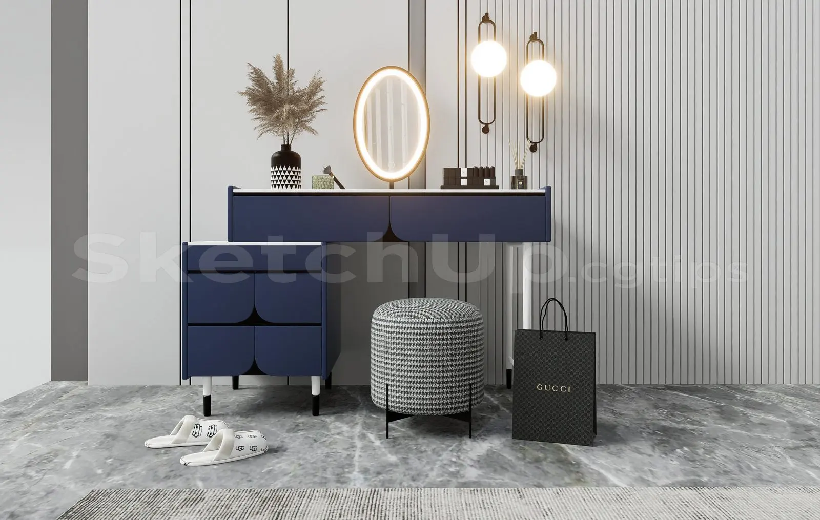 Makeup Table